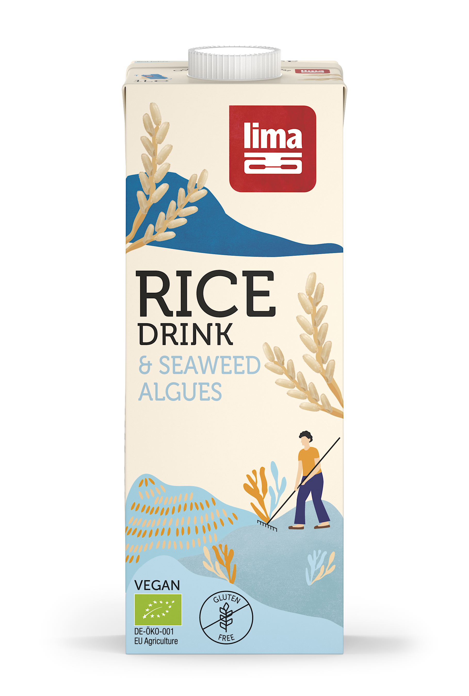 Lima Rice drink met algen bio 1L